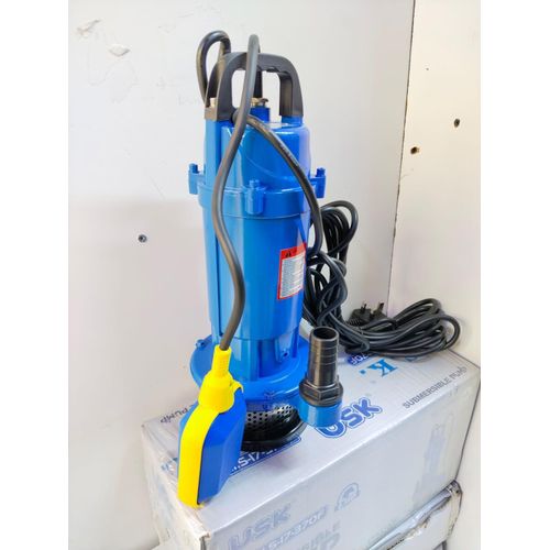 USK Unitech 0.5HP 17M Lift Electric Submersible Water Pump 1 Inches 1.5M3/Hr 8M Cable