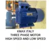 K-Max Italy 15HP Motor Three Phase Both High and Low Speed Electric Motor