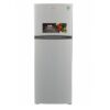 Vitron VNR216DS 216 Liters Double Door Fridge - Silver Hairline