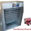 1232 Eggs Automatic Incubator