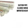 Suction Pipe Cleared wired heavy duty 1"* 30M