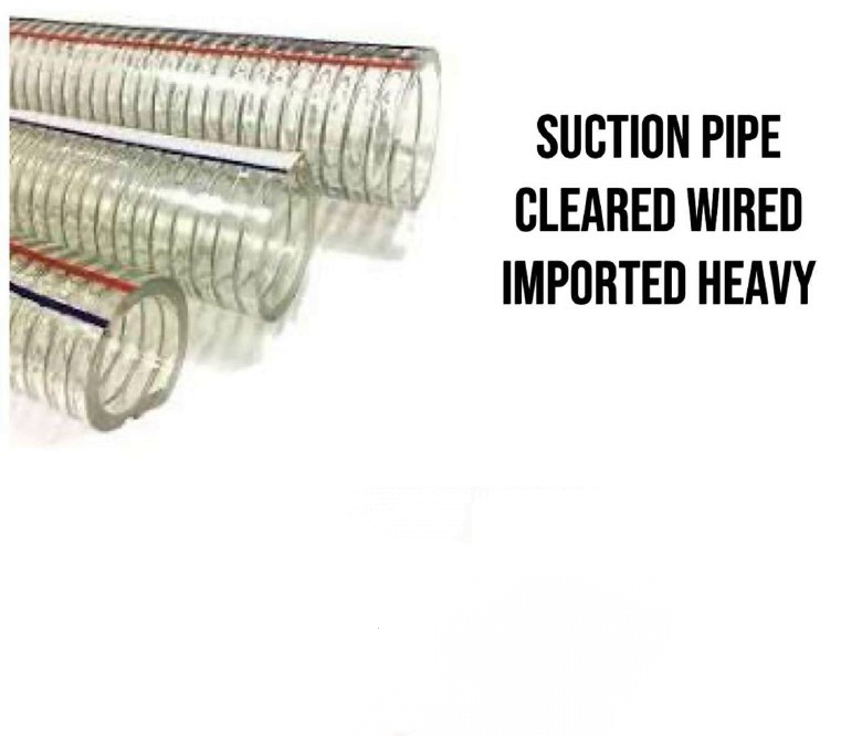 Suction Pipe Cleared wired heavy duty 1"* 30M