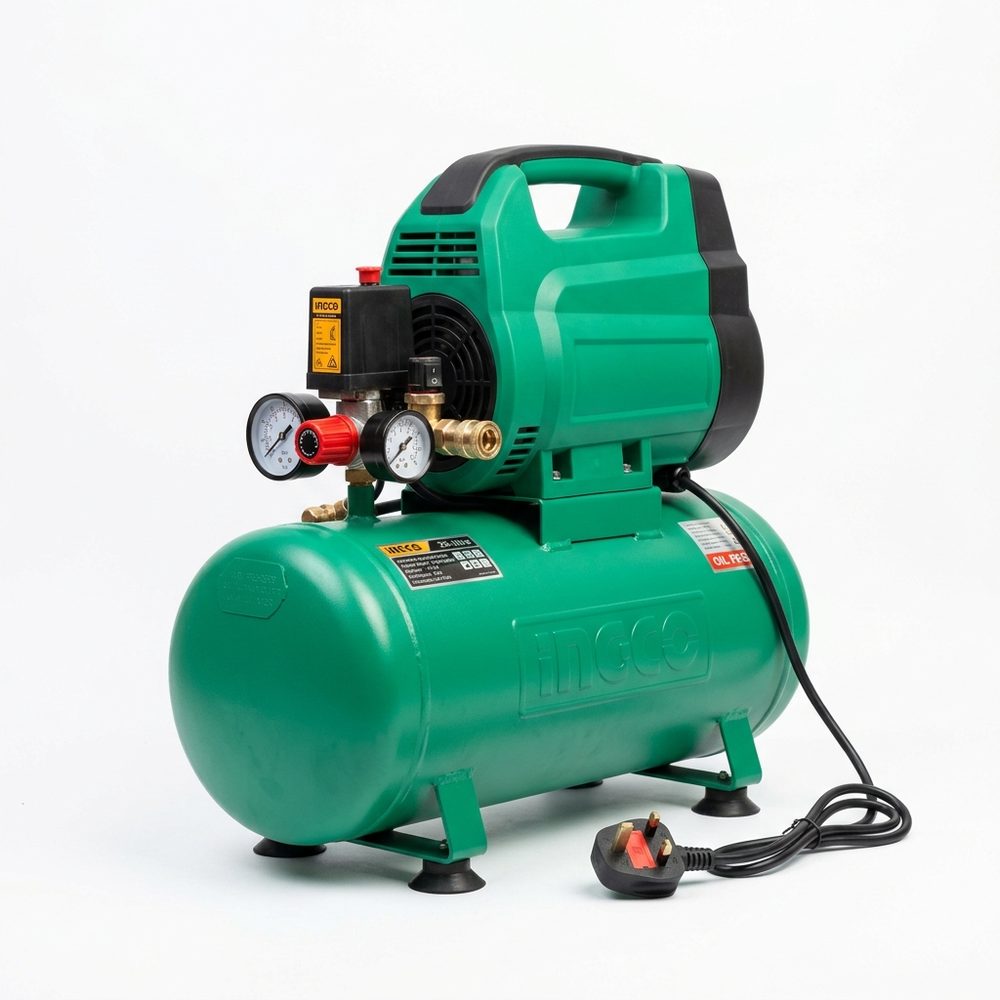 Ingco 25L 1HP Oil-Free Silent Air Compressor