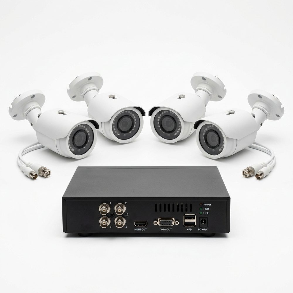 Dahua 4 Camera 2MP Bullet CCTV Kit with 4CH DVR