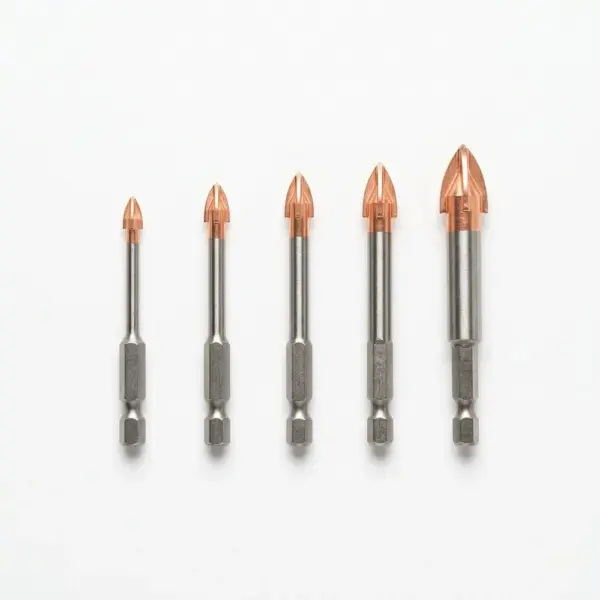 5-Piece Tile and Glass Drill Bit Set