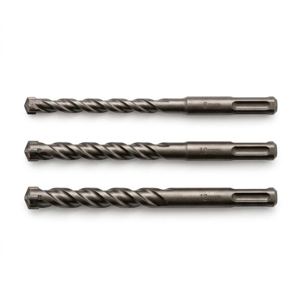 8mm 10mm 12mm Concrete Drill Bit 3-Pack