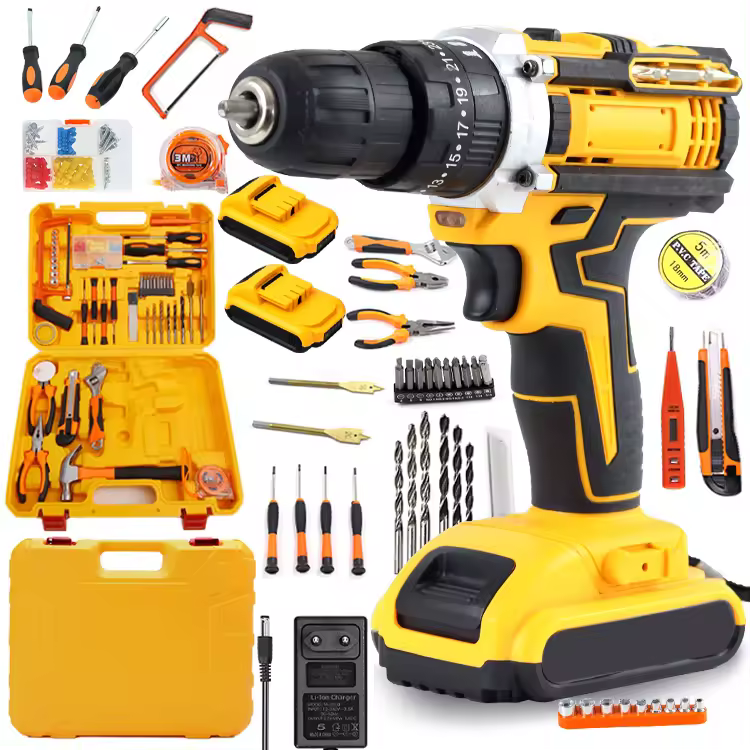 Cordless Drillset with Charger 48V Power Tools and